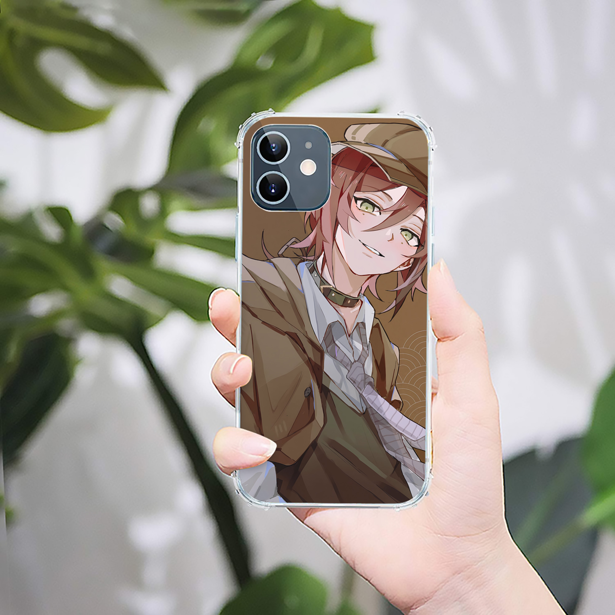 （画像用） 文豪ストレイドッグス Bungo Stray Dogs 【iPhone 12シリーズ対応】透明スマホケース（クリアソフトケース）